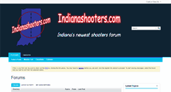 Desktop Screenshot of indianashooters.com
